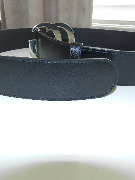 Gucci GG Marmont belt in Black Leather Size 85 main image 8